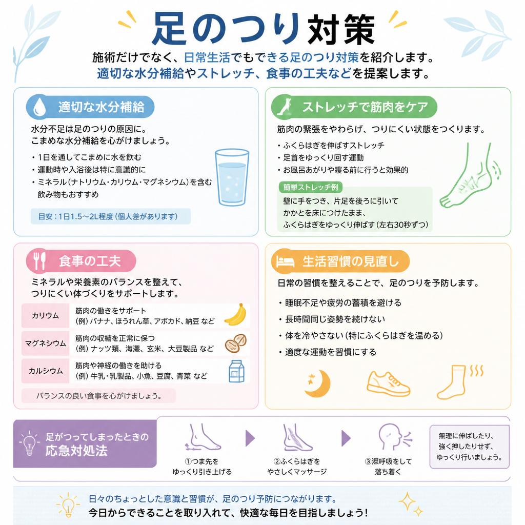 日常生活でできる対策