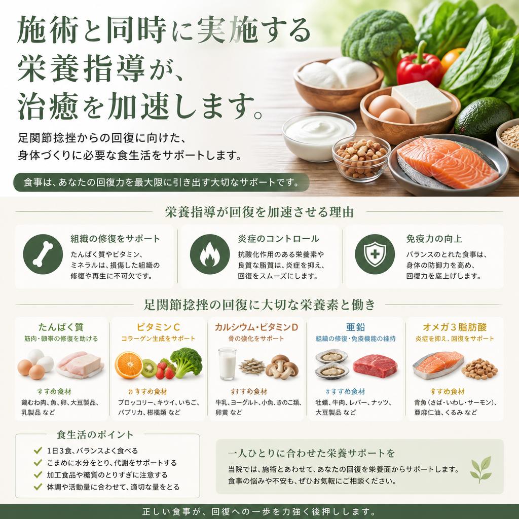 栄養サポートで内側から健康に