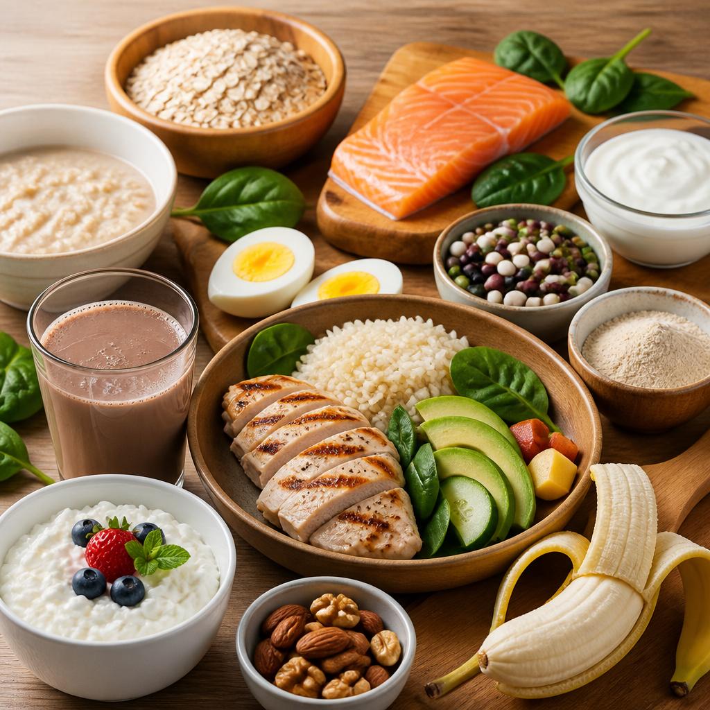 運動後の食事：回復を早めるために必要な栄養素
